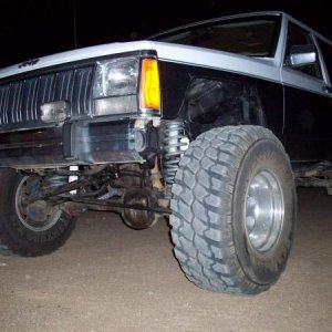 90 XJ Before pic old