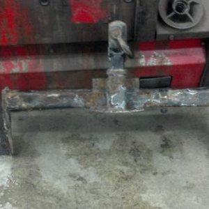 Stock 2in Hitch Removed